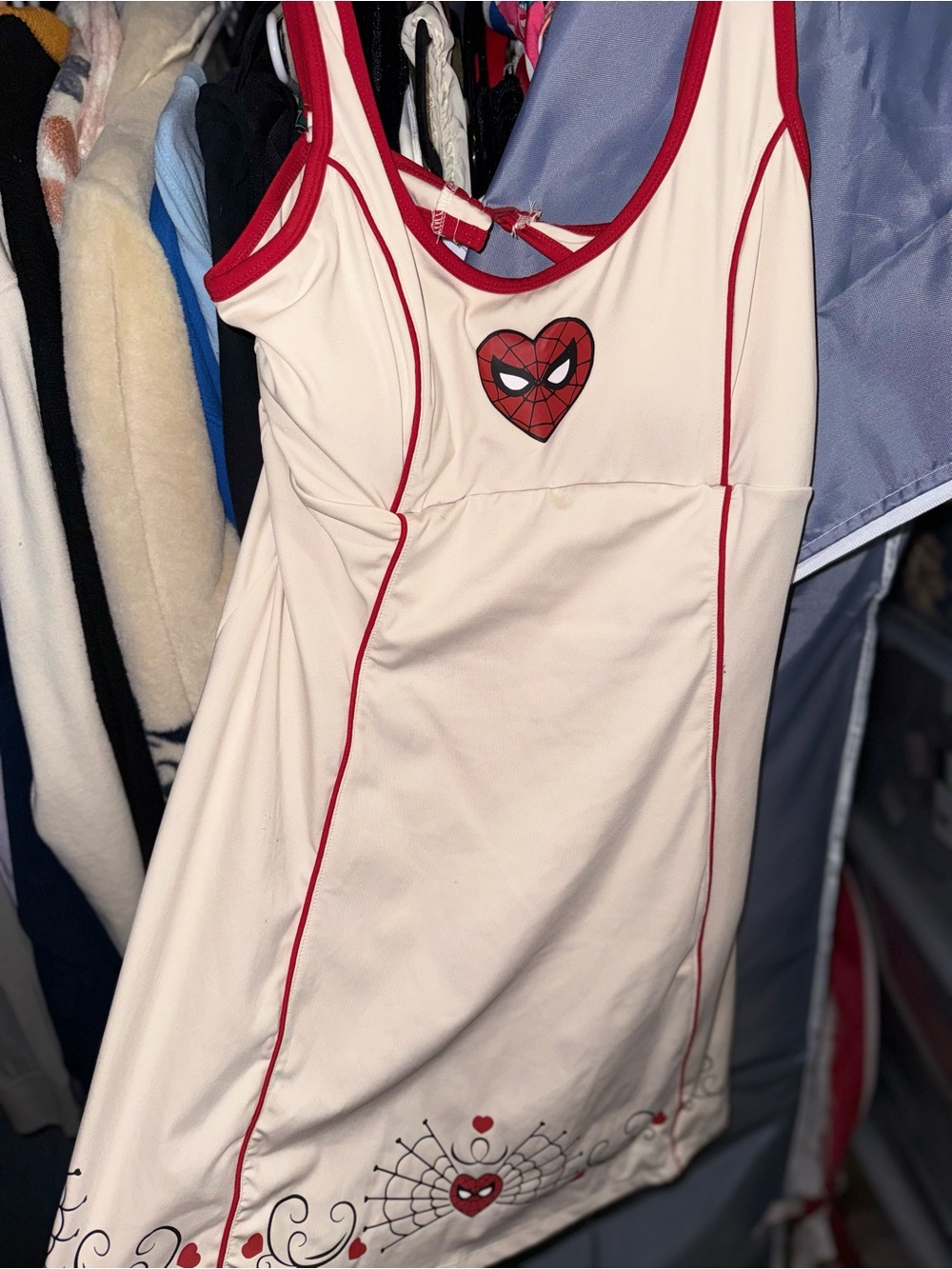 Spider-Man Dress with Built in Shorts
